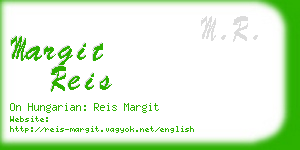 margit reis business card